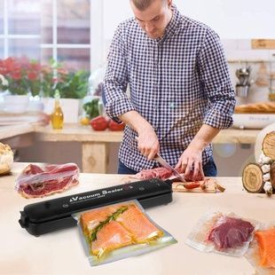 Вакуумный упаковщик продуктов Vacuum Sealer S 26X-252 Чёрный