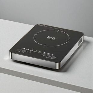 Плита электрическая индукционая 2200Вт R.8107 RAF Черная