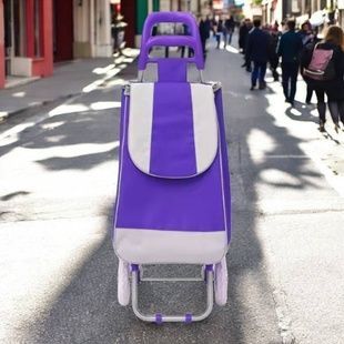 Сумка на колесиках для покупок Trolley small Фиолетовая