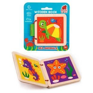 Книжка для малюків Морські жителі Vladi Toys RW3031 Різнокольорова