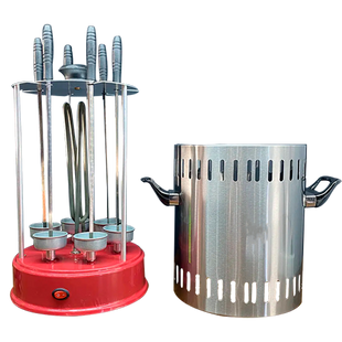 Электрошашлычница OK Silver Crest DC-7811 на 6 шампуров 1000W