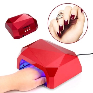 Лампа для маникюра Quick CCFL LED Nail Lamp Красная