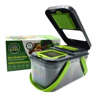 Овочерізка багатофункціональна з контейнером 22в1 Veggie slicer