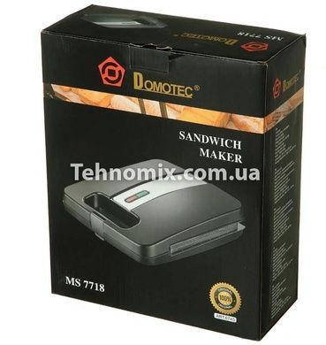 Сендвічница на 4 скибочки Domotec MS-7718