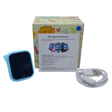 Детские Умные Часы Smart Baby Watch Q100 голубые