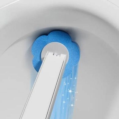 Ершик со сменными насадками 6шт для унитаза Toilet cleaner set AND-75-30