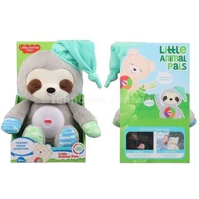 Ночник детский Ленивец с мелодиями My Little Pets Little Animal Pals