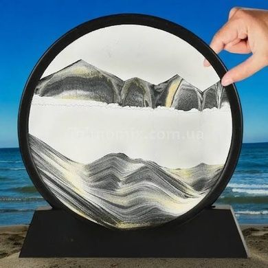 Декор настільний інтер&rsquo;єрний Mobile Sand Painting Чорний пісок