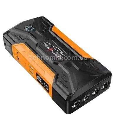 Пуско-зарядное устройство для автомобиля в чемодане JUMPSTARTER QY28 Черное с оранжевым
