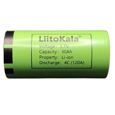 Акумулятор 3.7V 30Ah LiitoKala 4695E Салатовий