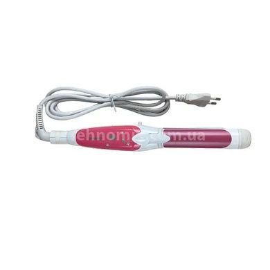 Плойка-утюжок-гофре Kemei JB-KM-2208 3в1 Розовая
