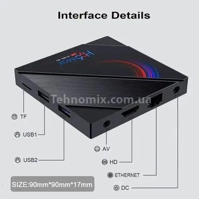 Смарт приставка TV BOX H616 4+32 Android 10.0