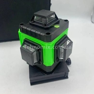 Лазерный уровень нивелир в сумке на молнии Laser Level GREEN Черный с салатовым