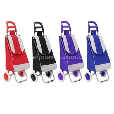 Сумка на коліщатках для покупок Trolley small Фіолетова
