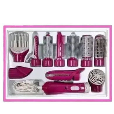 Фен-стайлер со сменными насадками HAIR Styler 87010 Розовый