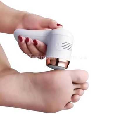 Пемза аккумуляторная для удаления грубой кожи стоп Foot Grinder Y2023-1 Белая