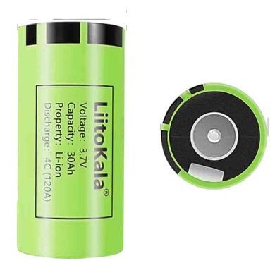 Акумулятор 3.7V 30Ah LiitoKala 4695E Салатовий