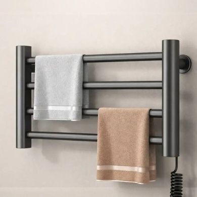 Полотенце-сушитель металлический настенный 550х300х90мм 220V, 80W, 55&deg;C GN-9401-G Серый