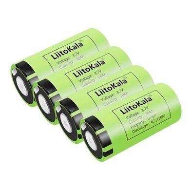Акумулятор 3.7V 30Ah LiitoKala 4695E Салатовий