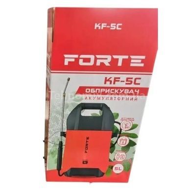 Обприскувач акумуляторний з телескопічною ручкою 5л Forte KF-5C