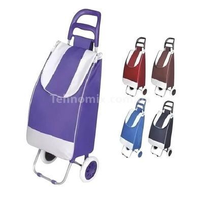 Сумка на коліщатках для покупок Trolley small Фіолетова