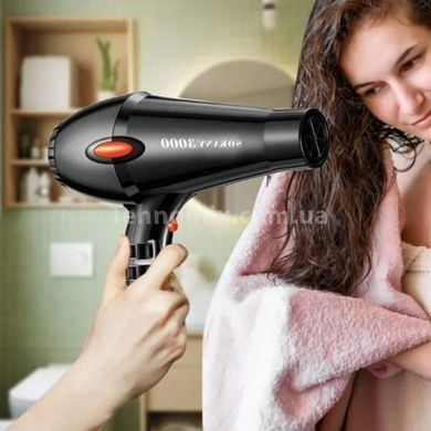 Фен для сушки волос 3000 Вт Sokany SK-3001-HD Черный