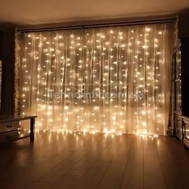 Гірлянда-штора роса 2*2м 160led WW-9