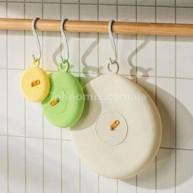 Крышки силиконовые многоразовые для хранения пищевых продуктов 3шт