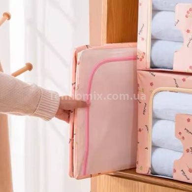 Сумка для речей та постільної білизни на 50л малюнок Вишня