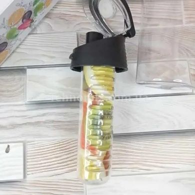 Пляшка для води FRESH FLAVOR WATER BOTTLE Чорна