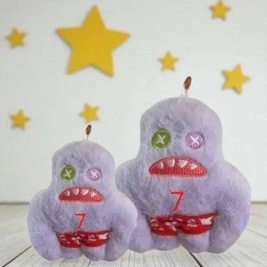 Іграшка-брелок Fuggler Wide Eyed Weirdo 13см Бузковий