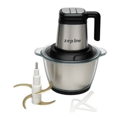 Измельчитель с двумя чашами 3,2л 3000Вт Zepline ZP-00219