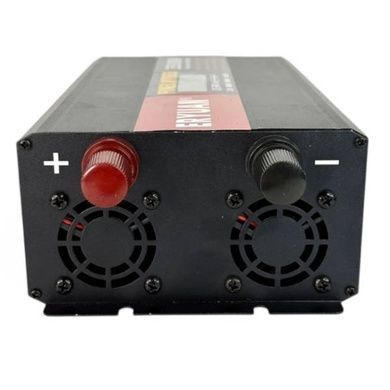 Перетворювач напруги з 12V&rarr;220V з чистим синусом 3500W та дисплеєм EY-3500W EYURAN LCD SMART Чорний