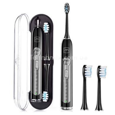 Набір Medica+ 2в1:Ультразвукова зубна щітка Medica+ ProBrush 9.0 Ultrasonic (Японія) Чорна+Біла 50147
