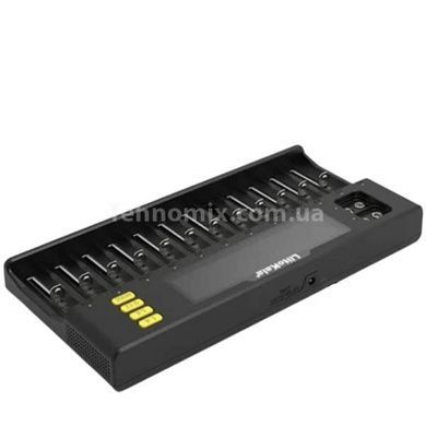 Зарядное устройство для 12x26700/ 26650/ 2170/0 18650/ AA/ 9V LiitoKala Lii-S12 Черное
