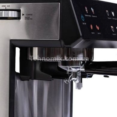 Кофемашина 2,6л с резервуаром для молока 500мл 800Вт Sokany SK-04032 Черная с серым
