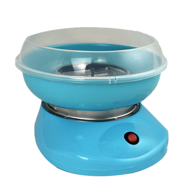 Аппарат для сладкой ваты Cotton Candy Maker + палочки в подарок Голубой