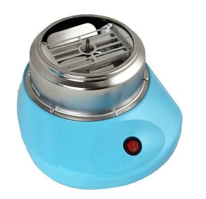 Аппарат для сладкой ваты Cotton Candy Maker + палочки в подарок Голубой