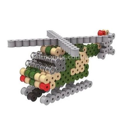 Термомозаика Военная техника 6 фигурок 3000 бусин Iron Beads