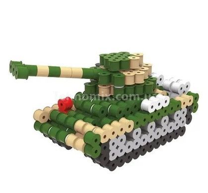 Термомозаика Военная техника 6 фигурок 3000 бусин Iron Beads