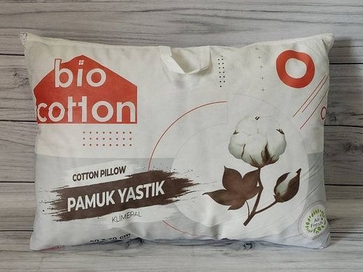 Подушка Bio cotton Сotton 50х70см Наполнитель Бамбук/Микрогель