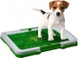 Лоток для собак с травой Puppy Potty Trainer Pad зелёный