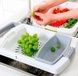 Кухонная разделочная доска на раковину Dish washing 3 в 1