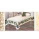 Новорічна скатертину Monfino Home Plus Гобелен Сніжинка 150x220
