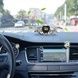 Ароматизатор автомобільний на сонячній панелі Hello із флаконом олії в комплекті Чорний