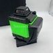 Лазерный уровень нивелир в сумке на молнии Laser Level GREEN Черный с салатовым