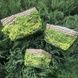 Набор кашпо 3шт 9*19*10см, 15*15*9см, 12*12*8см Forest 3528 С зелеными сухоцветами
