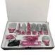 Фен-стайлер со сменными насадками HAIR Styler 87010 Розовый