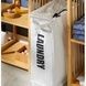 Кошик для білизни тканинний з ручками Rolling Bag Білий
