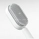 Массажная 3D расческа для волос Central Hollow Cushion Comb Серая с оранжевым